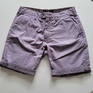 NWOT Ted Backer Lavender Men's Shorts, Sz 32